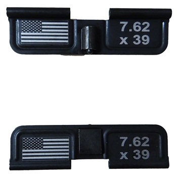 USA Flag on left 7.62 X 39 ejection port dust cover