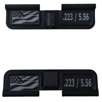 Wavy USA Flag and .223 / 5.56  Ejection Port Cover