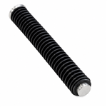 Squirrel Daddy stainless steel plain tip guide rod for Glock 19 Gen 3 with ISMI spring, made in USA