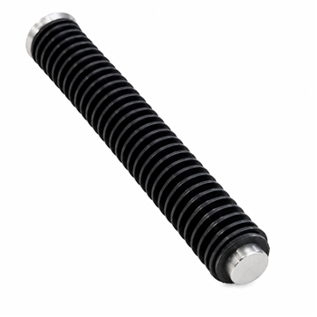 Squirrel Daddy stainless steel plain tip guide rod for Glock 19 Gen 3 with ISMI spring, made in USA