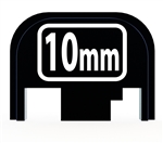 10 mm back plate for Glock