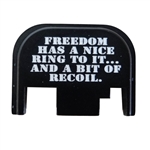 Freedom Ring Slide back plate for  plate for Glock