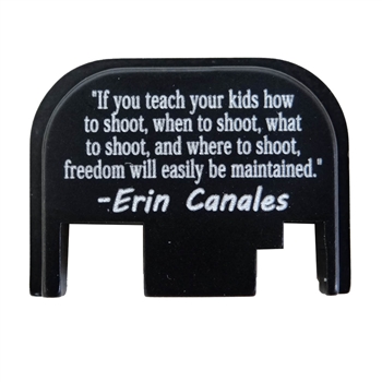 If you teach your kids how to shoot, when to shoot, what to shoot, and where to shoot, freedom will easily be maintained
