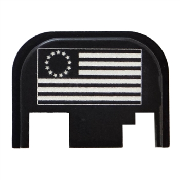 Glock Back Plate with Besty Ross USA Flag