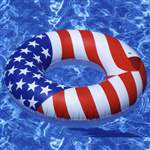 Swimline 90196 36 Americana inflatable swim ring