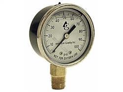 Pool Filter Pressure Gauge Bottom Mount  EILPG602-4LNL