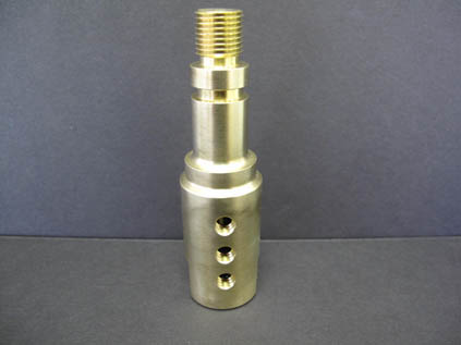 Val-Pak Brass Pump Shaft w/oring Groove V30-449