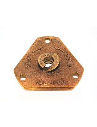 Val-Pak Piston Cap 2" - Brass V34-153