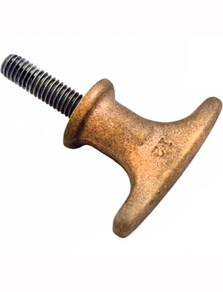 Val-Pak Lock Handle, Bronze/S.S. Stud V40-468