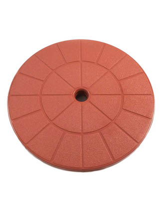 Val-Pak American Skimmer Lid - 9 1/8" dia. Red V50-115R