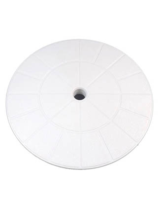 Val-Pak American Skimmer Lid - 9 1/8" dia. White V50-115W