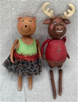 Betty Bear and Monty Moose