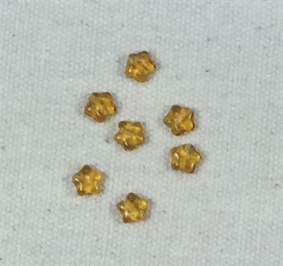 Small Gold Star Beads