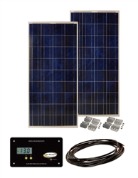 Sunbee 270 Watt RV Solar Panel Kit with 30 Amp Digital Controller