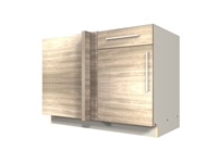 1 door 1 drawer blind corner base cabinet (BLIND ON LEFT)