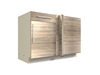 1 door 1 drawer blind corner base cabinet (BLIND ON RIGHT)