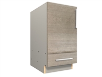 1 door 1 drawer base cabinet (drawer on bottom)