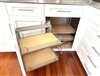 1 door 1 drawer "MAGIC CORNER" corner base cabinet (pulls open to the left, BLIND on right side)