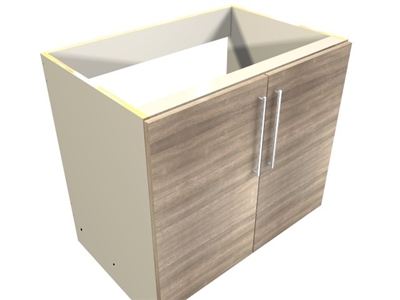 2 door sink base cabinet