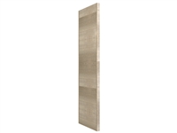 WIDE STILE Tall finished end panel (HORIZONTAL grain- UNDER 80" HEIGHT)