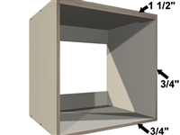 Standard wall appliance case (DUAL TOP)
