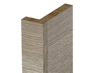 Two piece closet filler (HORIZONTAL grain)