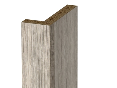 Two piece closet filler (VERTICAL grain)