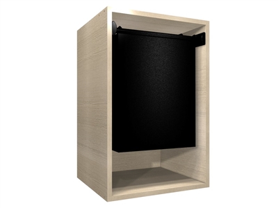 Closet Hamper Cabinet (18" wide hamper, 19.50" wide cabinet)