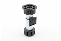 Concealed Leveling Foot/Crown Backer- Steel and Plastic (4" to  5 1/2") or (5" to 6 3/4") 