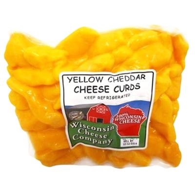10oz. Yellow Cheddar Cheese Curds Pack