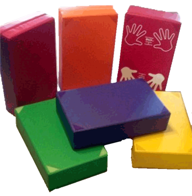 Set of Multi Colored Blocks