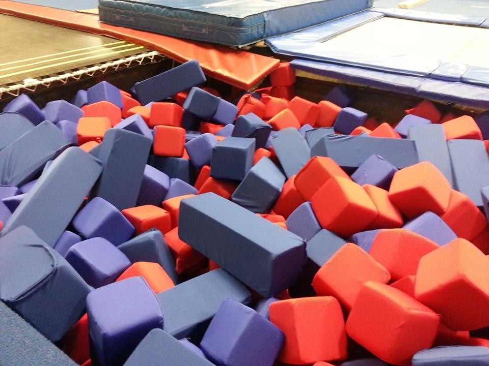 6 Foam Pit Cube Velcro Covers
