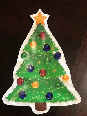 Velcro Christmas Tree Shapes Set of 4