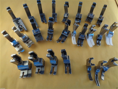 NGOSEW 25 Presser Foot Set Works with JUKI TL-2000QI, TL-2010Q, TL-2200QVP Mini, TL-98E, TL-98QE, TL-98P, TL-98Q Sewing Machine