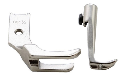 Welting Piping Cording Walking Foot Feet S32#1/4" For Industrial Walking Foot Feet Juki LU-562, LU-563, LU-1508, LU-1501 DNU-1541 Singer 111W Consew 206RB