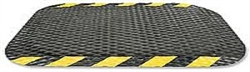 MATTING, ANTI-FATIGUE, 4' X 6' X 7/8" WITH YELLOW & BLACK BORDER