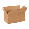 Box, 12 x 6 x 6 Multi-Depth 4, 2" 200# / 32 ECT 25 bdl./ 750 bale