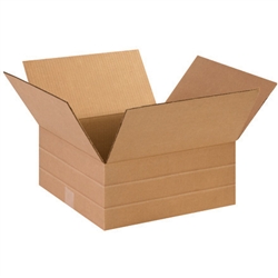 Box, 14 x 14 x 6 Multi-Depth 4, 2" 200# / 32 ECT 25 bdl./ 500 bale