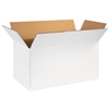 Box, 24 x 12 x 12 White 200# / 32 ECT 25 bdl./ 250 bale