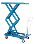 BX-50W SCISSOR LIFT, MOBILE, HEAVY DUTY, 1100 LB/CAP, 39.8X20.4"