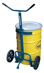 DRUM/BARREL TRUCK, MANUAL, 800 LB CAPACITY, 24" TO 48" HIGH DRUMS