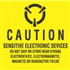 LABELS, 4" x 4", CAUTION SENSITIVE ELECTRONIC DEVICES..,500/ROLL