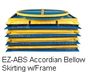 EZ-ABS ACCORDION BELLOW SKIRTING W/FRAME