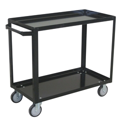 Cart, 2 Shelf Service 18x24 800# Cap Med Duty Boxed