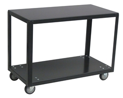 Mobile Table 2 Shelf 18x24 800# Cap Med Duty Boxed