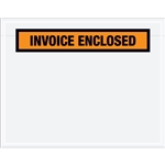 7" x 5 1/2" Orange "Invoice Enclosed" Envelopes 1000/Case