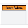 4 1/2" x 6" Orange "Invoice Enclosed" Envelopes 1000/Case