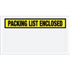 5 1/2" x 10" Yellow "Packing List Enclosed" Envelopes 1000/Case