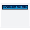 4 1/2" x 5 1/2" Blue "Packing List Enclosed" Envelopes 1000/Case