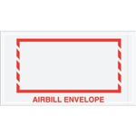 5 1/2" x 10" Red Border "Airbill Envelope" Document Envelopes 1000/Case